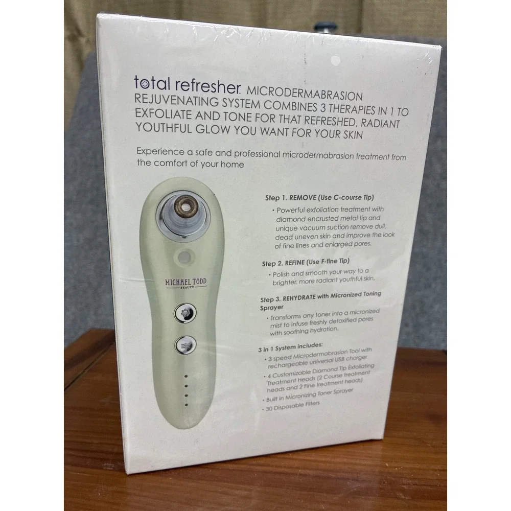 Michael Todd Beauty Total Refresher Microdermabrasion Skin Rejuvenating System